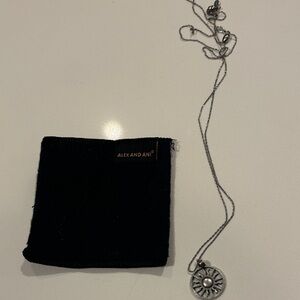 Alex and Ani Silver Pendant Necklace